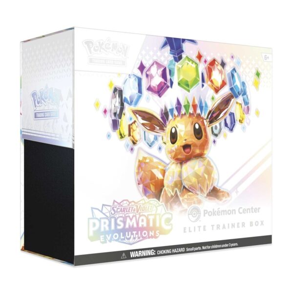 Pokémon TCG: Scarlet & Violet-Prismatic Evolutions Pokémon Center Elite Trainer Box